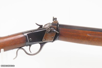FLAMING BOMB Marked U.S. WINCHESTER M1885 .22 RF WINDER Training Musket C&R U.S. MILITARY TRAINER Chambered in .22 Rimfire - Image 5 of 24