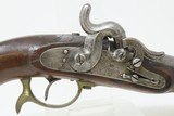 Scarce REGIMENT MARKED Antique PRUSSIAN Model 1850 Percussion Pistol Germanic CAVALRY/Horse Pistol Dated 1851 - 4 of 22