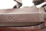 c1780s OXFORD, ENGLAND CASED SET Antique JOHN COLLIS Flintlock Pistols .66
LARGE MATCHED PAIR MARTIAL SIDEARMS - 14 of 25
