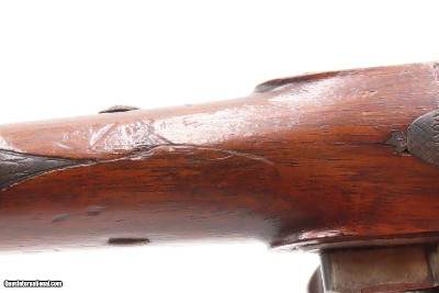 c1780s OXFORD, ENGLAND CASED SET Antique JOHN COLLIS Flintlock Pistols .66LARGE MATCHED PAIR MARTIAL SIDEARMS - Image 19 of 25