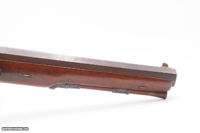 c1780s OXFORD, ENGLAND CASED SET Antique JOHN COLLIS Flintlock Pistols .66LARGE MATCHED PAIR MARTIAL SIDEARMS - Image 9 of 25