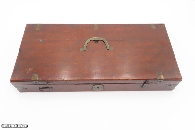 c1780s OXFORD, ENGLAND CASED SET Antique JOHN COLLIS Flintlock Pistols .66LARGE MATCHED PAIR MARTIAL SIDEARMS - Image 4 of 25