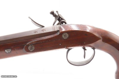 c1780s OXFORD, ENGLAND CASED SET Antique JOHN COLLIS Flintlock Pistols .66LARGE MATCHED PAIR MARTIAL SIDEARMS - Image 24 of 25