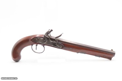 c1780s OXFORD, ENGLAND CASED SET Antique JOHN COLLIS Flintlock Pistols .66LARGE MATCHED PAIR MARTIAL SIDEARMS - Image 6 of 25