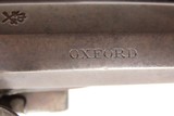c1780s OXFORD, ENGLAND CASED SET Antique JOHN COLLIS Flintlock Pistols .66
LARGE MATCHED PAIR MARTIAL SIDEARMS - 15 of 25