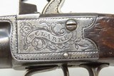 CHEAPSIDE LONDON ADDRESS BRACE FLINTLOCK PISTOLS British Antique R. CLARKE1790s Matched Pair of Engraved Sidearms - 7 of 25