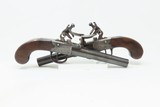 CHEAPSIDE LONDON ADDRESS BRACE FLINTLOCK PISTOLS British Antique R. CLARKE1790s Matched Pair of Engraved Sidearms - 2 of 25