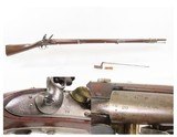 WESTERN COSTUME CO. Marked Antique SPRINGFIELD U.S. M1816 FLINTLOCK Musket
U.S. Military Flintlock with BAYONET - 1 of 25