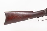 1892 mfg. Antique WINCHESTER M1873 .38-40 WCF Lever Action REPEATING Rifle
“GUN THAT WON THE WEST” .38 Winchester Center Fire - 6 of 24