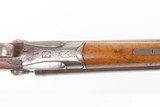 “W.F. & Co.” Marked WM. MOORE & CO. 12 Gauge DOUBLE BARREL C&R Shotgun
Coach Style Hammer Scattergun - 12 of 25