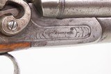 “W.F. & Co.” Marked WM. MOORE & CO. 12 Gauge DOUBLE BARREL C&R Shotgun
Coach Style Hammer Scattergun - 8 of 25
