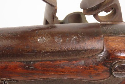 1832 Dated CIVIL WAR Antique WHITNEY ARMS Co. U.S. M1816 FLINTLOCK MusketWith 1832 Dated Lock & 1824 Dated Barrel Tang - Image 23 of 25