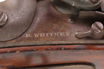 1832 Dated CIVIL WAR Antique WHITNEY ARMS Co. U.S. M1816 FLINTLOCK MusketWith 1832 Dated Lock & 1824 Dated Barrel Tang - Image 9 of 25