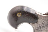 Antique WILD WEST C. SHARPS Model 4B .32 RF PEPPERBOX Self Defense Revolver WILD WEST/RIVERBOAT GAMBLER 4-Shot Pocket Gun - 15 of 17