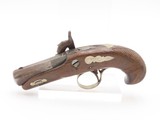 German SILVER Mounted Antique Copy DERRINGER Percussion Pocket PistolPeriod Copy of Henry Deringer’s Famous Pistol - 13 of 16