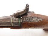 ENGRAVED & SILVER Mounted Antique DERINGER Percussion Pistol KILLED LINCOLN Henry Deringer’s Famous Pocket Pistol GERMAN SILVER - 9 of 18