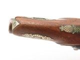 ENGRAVED & SILVER Mounted Antique DERINGER Percussion Pistol KILLED LINCOLN Henry Deringer’s Famous Pocket Pistol GERMAN SILVER - 13 of 18