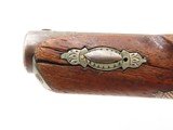 ENGRAVED & SILVER Mounted Antique DERINGER Percussion Pistol KILLED LINCOLN Henry Deringer’s Famous Pocket Pistol GERMAN SILVER - 14 of 18