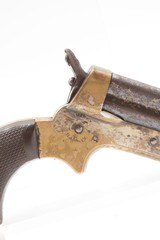 Antique CIVIL WAR/WILD WEST Era C. SHARPS Model 2 .30 RF PEPPERBOX Revolver 4-Shot FRONTIER Self Defense Pocket Gun - 17 of 18