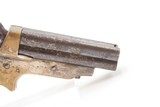 Antique CIVIL WAR/WILD WEST Era C. SHARPS Model 2 .30 RF PEPPERBOX Revolver 4-Shot FRONTIER Self Defense Pocket Gun - 18 of 18