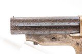 Antique CIVIL WAR/WILD WEST Era C. SHARPS Model 2 .30 RF PEPPERBOX Revolver 4-Shot FRONTIER Self Defense Pocket Gun - 5 of 18