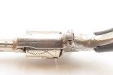 FINE Engraved Antique LEE ARMS CO. “RED JACKET No. 4” Spur Trigger Revolver CONCEAL & CARRY Wild West “SUICIDE SPECIAL” - 10 of 15