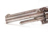 WILD WEST Antique SMITH & WESSON Number 1-1/2 .32 RF “NEW MODEL” Revolver
FRONTIER .32 Caliber Rimfire Spur Trigger - 5 of 17