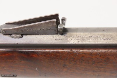 LETTERED Special Order 1903 mfr. WINCHESTER M1894 .32 W.S. Repeater C&R Half Octagonal Barrel, 1/2 Magazine, Shotgun Butt - Image 16 of 25