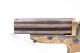 Antique CIVIL WAR/WILD WEST Era C. SHARPS Model 2 .30 RF PEPPERBOX Revolver 4-Shot FRONTIER Self Defense Pocket Gun - 5 of 18