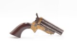 Antique CIVIL WAR/WILD WEST Era C. SHARPS Model 2 .30 RF PEPPERBOX Revolver 4-Shot FRONTIER Self Defense Pocket Gun - 15 of 18
