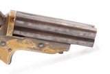 Antique CIVIL WAR/WILD WEST Era C. SHARPS Model 2 .30 RF PEPPERBOX Revolver 4-Shot FRONTIER Self Defense Pocket Gun - 18 of 18