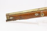 KUNZ FLINTLOCK PISTOL Brass Barreled PENNSYLVANIA .56 Caliber PA
Antique
American Primitive Conversion to Percussion! - 17 of 17