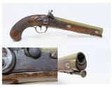 KUNZ FLINTLOCK PISTOL Brass Barreled PENNSYLVANIA .56 Caliber PA
Antique
American Primitive Conversion to Percussion! - 1 of 17