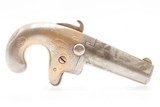 ENGRAVED Antique COLT 1st Model GOLD .41 RF Derringer WILD WEST/FRONTIER
Only 6,500 Made of this Desirable Iron Frame Colt Pistol - 13 of 16