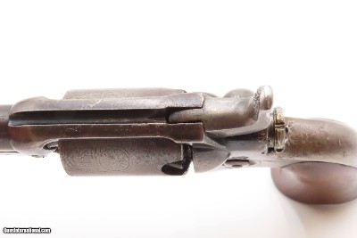 NICE Antique Post-CIVIL WAR COLT M1855 ROOT Sidehammer .31 POCKET RevolverPERCUSSION Side-hammer Revolver Made in 1866 - Image 9 of 19