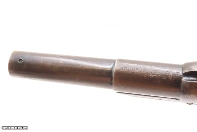 NICE Antique Post-CIVIL WAR COLT M1855 ROOT Sidehammer .31 POCKET RevolverPERCUSSION Side-hammer Revolver Made in 1866 - Image 11 of 19