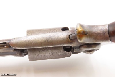 NICE Antique Post-CIVIL WAR COLT M1855 ROOT Sidehammer .31 POCKET RevolverPERCUSSION Side-hammer Revolver Made in 1866 - Image 14 of 19