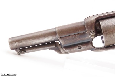 NICE Antique Post-CIVIL WAR COLT M1855 ROOT Sidehammer .31 POCKET RevolverPERCUSSION Side-hammer Revolver Made in 1866 - Image 19 of 19
