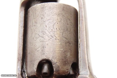 NICE Antique Post-CIVIL WAR COLT M1855 ROOT Sidehammer .31 POCKET RevolverPERCUSSION Side-hammer Revolver Made in 1866 - Image 7 of 19