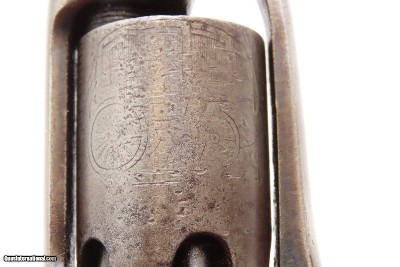 NICE Antique Post-CIVIL WAR COLT M1855 ROOT Sidehammer .31 POCKET RevolverPERCUSSION Side-hammer Revolver Made in 1866 - Image 6 of 19