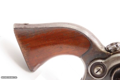 NICE Antique Post-CIVIL WAR COLT M1855 ROOT Sidehammer .31 POCKET RevolverPERCUSSION Side-hammer Revolver Made in 1866 - Image 3 of 19