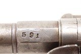 Engraved ALLEN & THURBER BAR HAMMER Pocket Percussion Pistol Walnut Grips
Half-OCTAGON Barrel Civil War Era American DA - 6 of 18
