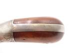Engraved ALLEN & THURBER BAR HAMMER Pocket Percussion Pistol Walnut Grips
Half-OCTAGON Barrel Civil War Era American DA - 8 of 18
