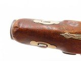 ENGRAVED/SILVER Mounted Antique DERRINGER STYLE Percussion POCKET Pistol
Period Copy of Henry Deringer’s Famous Pistol - 13 of 17