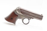 Civil War Era REMINGTON-ELLIOT Antique RING TRIGGER .32 RF PEPPERBOX Pistol 4-Shot RIVERBOAT GAMBLER’S Derringer Pistol - 15 of 18