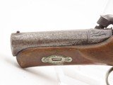 ENGRAVED/SILVER Mounted Antique DERRINGER Percussion Pistol GREAT EXAMPLE
Period COPY of Henry Deringer’s Famous Pistol - 16 of 16