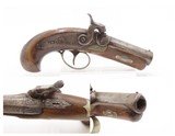 ENGRAVED/SILVER Mounted Antique DERRINGER Percussion Pistol GREAT EXAMPLE
Period COPY of Henry Deringer’s Famous Pistol - 1 of 16