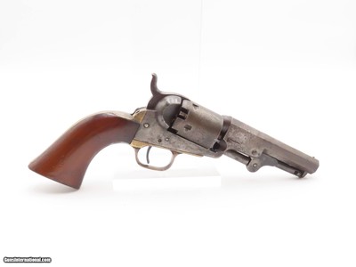 ANTEBELLUM Antique Pre-CIVIL WAR COLT M1849 Perc. POCKET Revolver FRONTIER1856 mfg. Civil War Revolver Used into the WILD WEST - Image 17 of 21