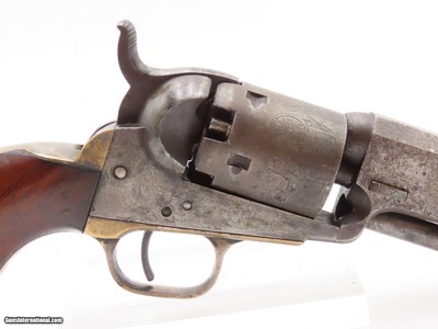 ANTEBELLUM Antique Pre-CIVIL WAR COLT M1849 Perc. POCKET Revolver FRONTIER1856 mfg. Civil War Revolver Used into the WILD WEST - Image 19 of 21