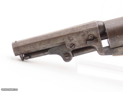 ANTEBELLUM Antique Pre-CIVIL WAR COLT M1849 Perc. POCKET Revolver FRONTIER1856 mfg. Civil War Revolver Used into the WILD WEST - Image 5 of 21